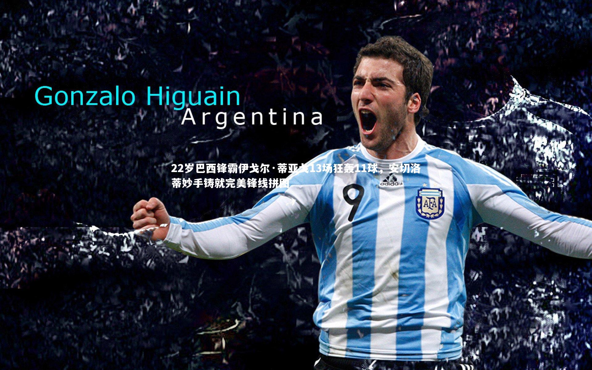 22岁巴西锋霸伊戈尔·蒂亚戈13场狂轰11球，安切洛蒂妙手铸就完美锋线拼图